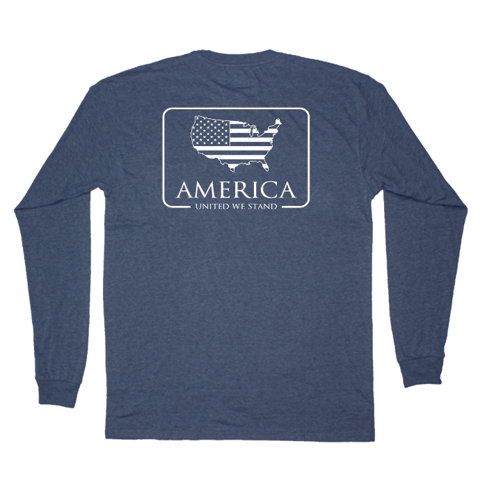 American Patch Long Sleeve Tee