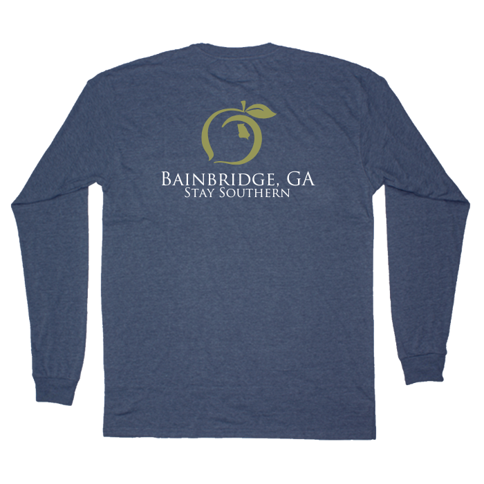 Bainbridge, GA Long Sleeve Hometown Pocket Tee