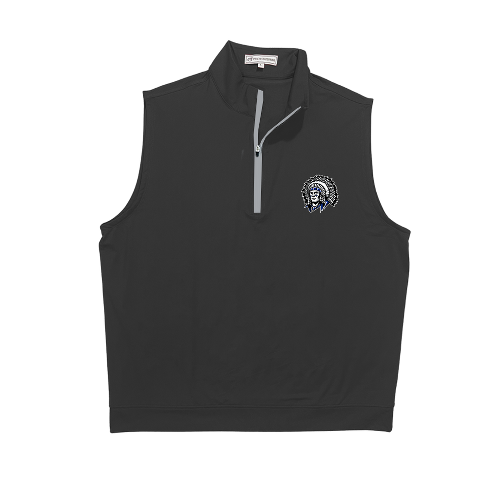 Oconee County Black 1/4 Zip Performance Vest