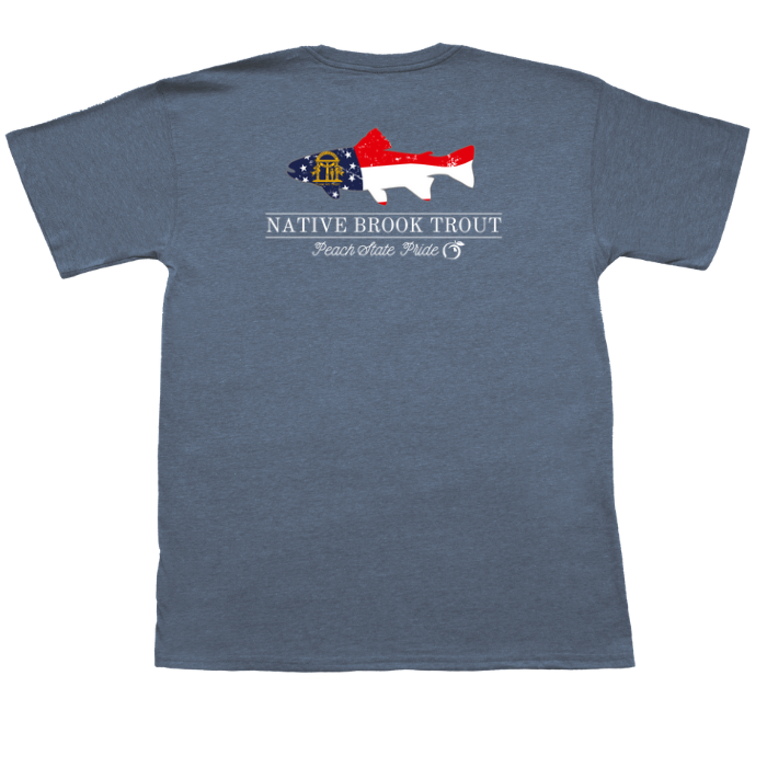 Brookie Flag Short Sleeve Pocket Tee