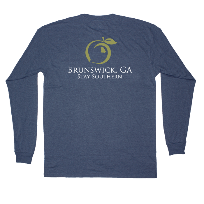 Brunswick, GA Long Sleeve Hometown Pocket Tee