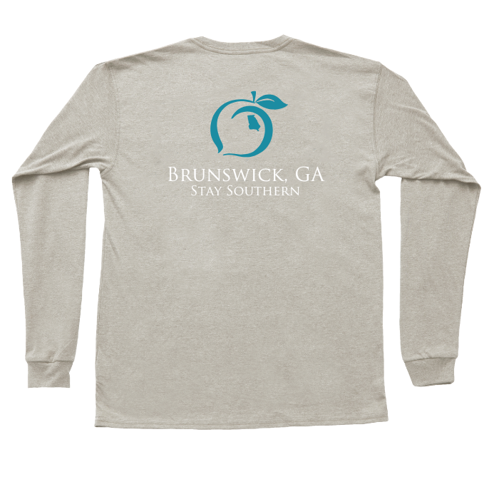 Brunswick, GA Long Sleeve Hometown Pocket Tee