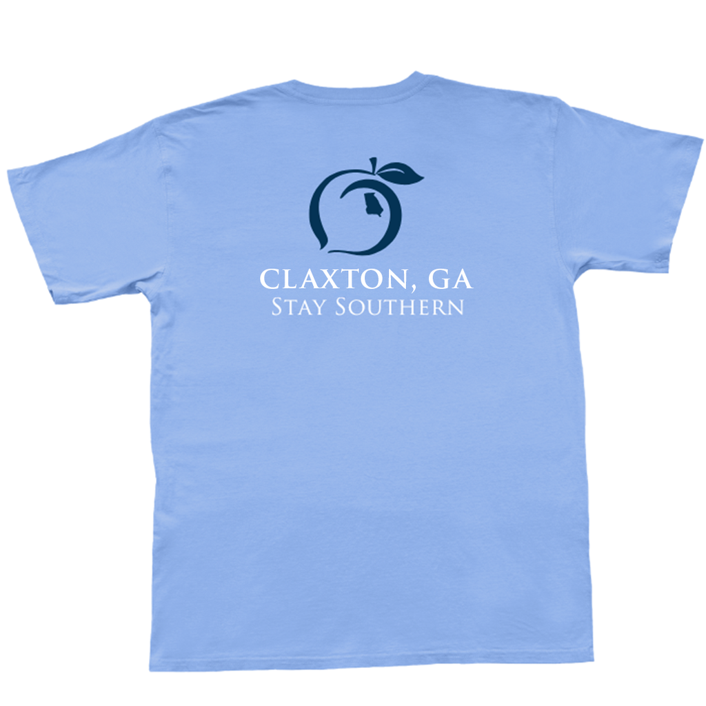 Claxton, GA Hometown Short Sleeve Pocket Tee