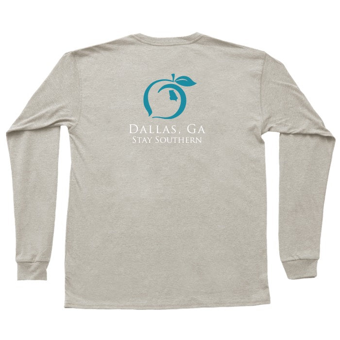 Dallas, GA Long Sleeve Hometown Pocket Tee