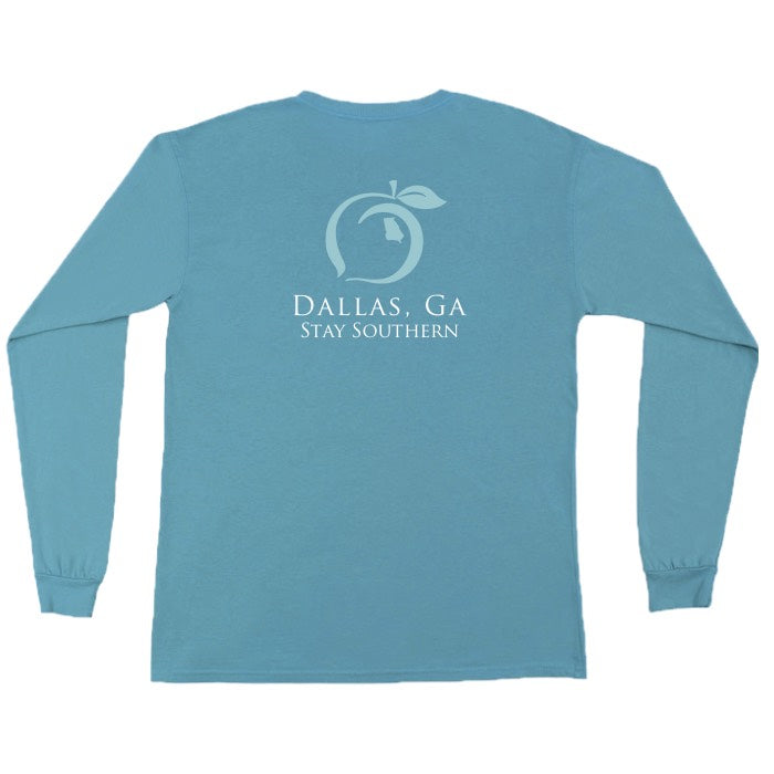 Dallas, GA Long Sleeve Hometown Pocket Tee