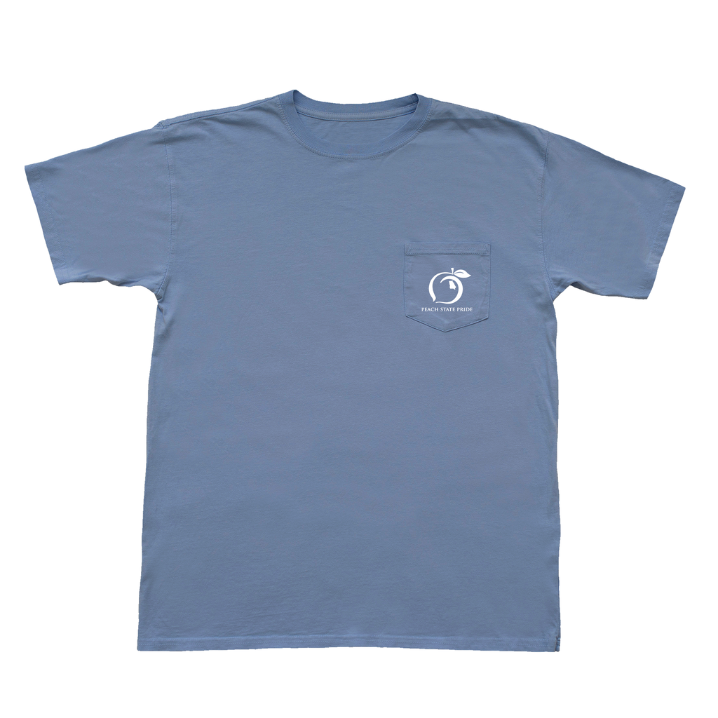Georgia On My Mind Short Sleeve Pocket Tee