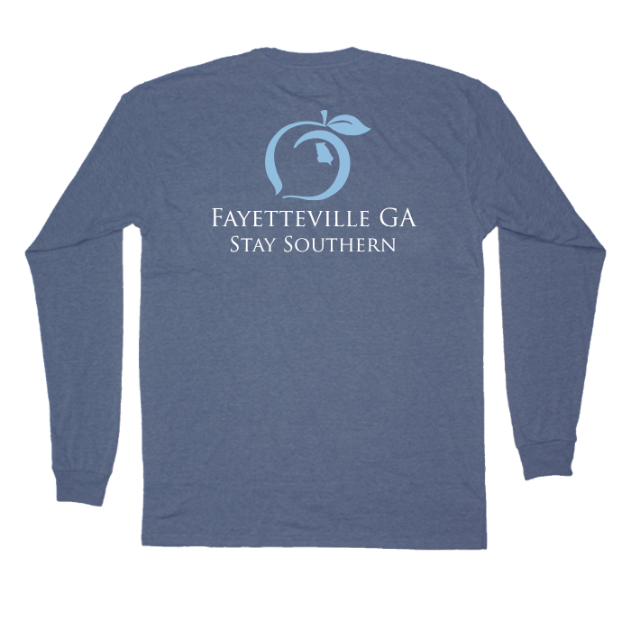 Fayetteville, GA Hometown Long Sleeve Pocket Tee