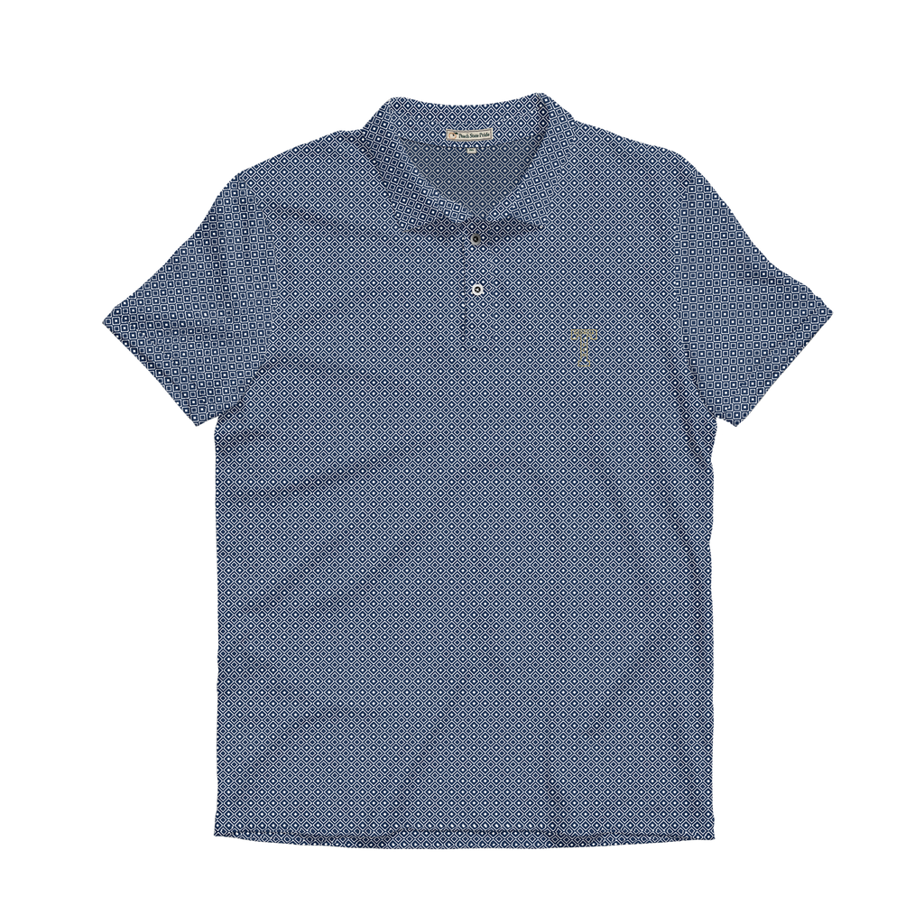 Georgia Tech Navy & White Formation Performance Polo