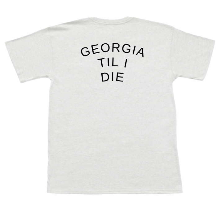 Georgia Til I Die Short Sleeve Pocket Tee