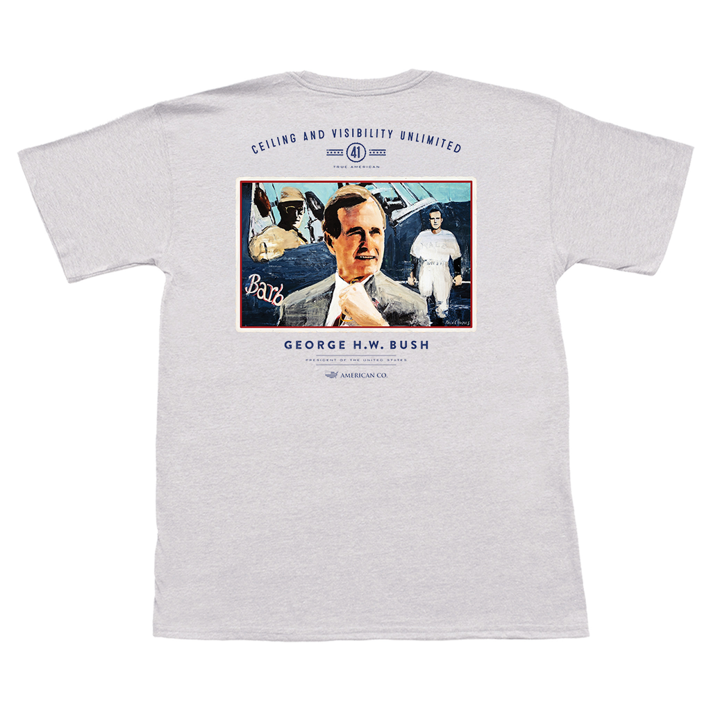 George H. W. Bush Short Sleeve Pocket Tee