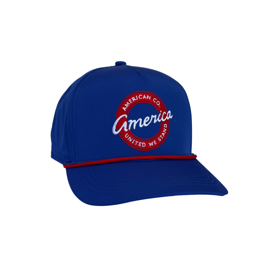Vintage American 5 Panel Performance Rope Hat