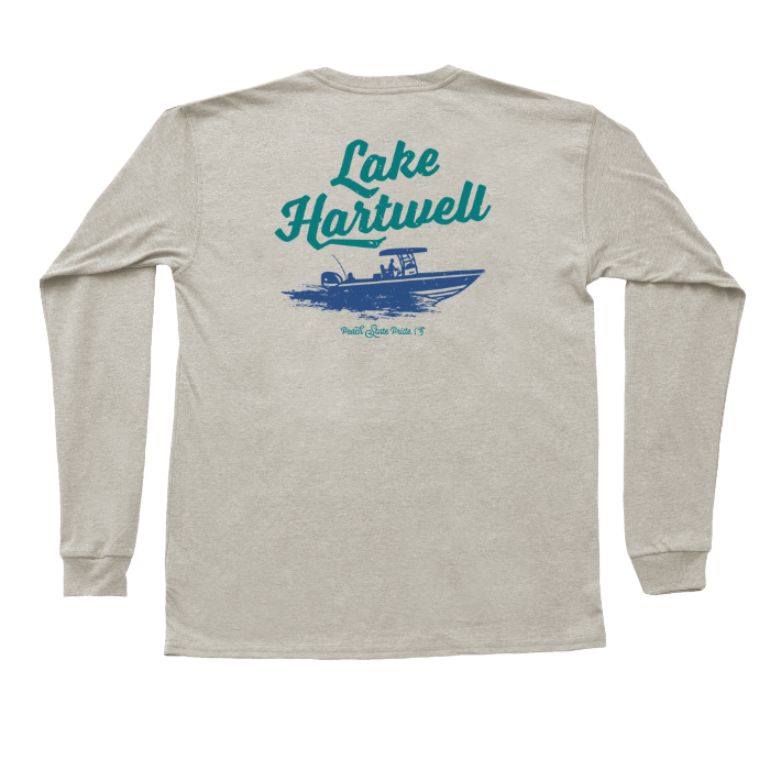 Lake Hartwell Throttle Down Long Sleeve Tee