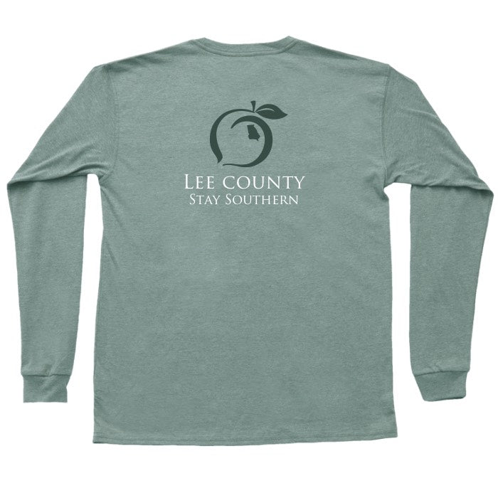 Lee County Long Sleeve Hometown Pocket Tee
