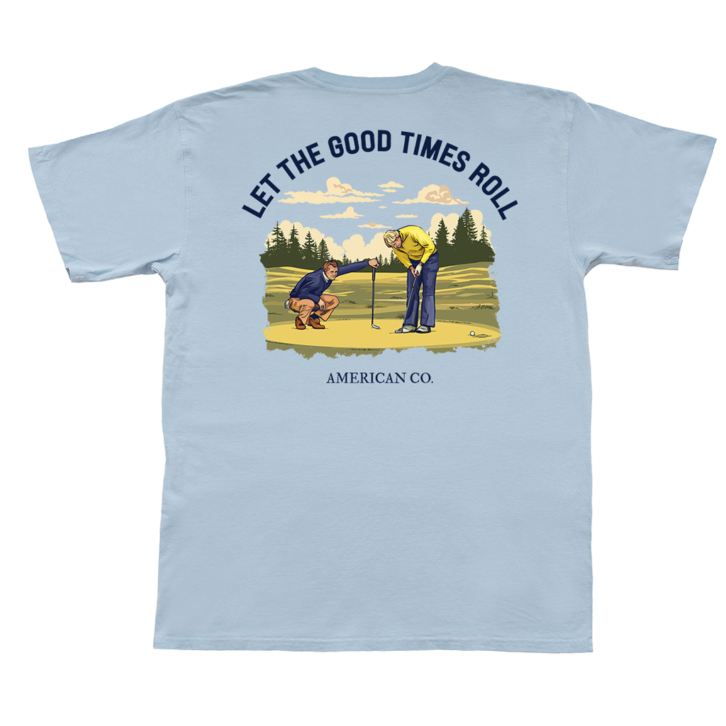 Let the Good Times Roll Short Sleeve Pocket Tee