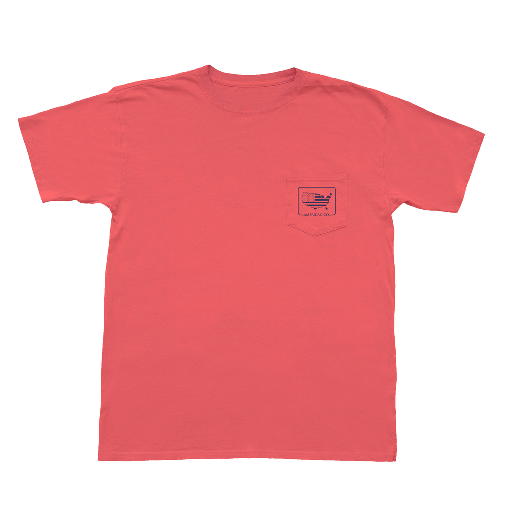 Reagan True American Short Sleeve Pocket Tee