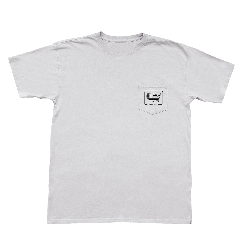 Set the Hook Short Sleeve Pocket Tee