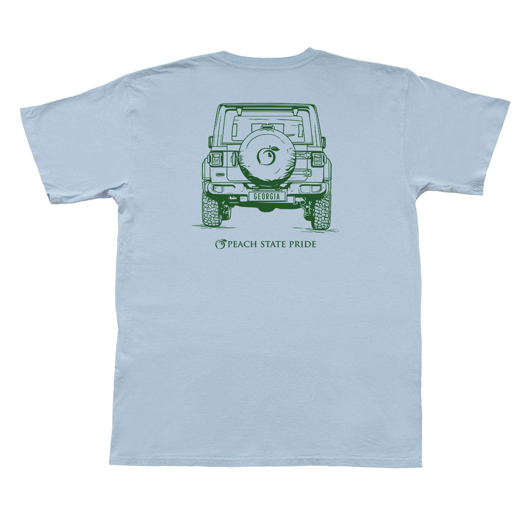 Youth Georgia Jeep Short Sleeve Pocket Tee