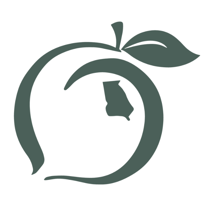 Peach State Pride Logo Decal