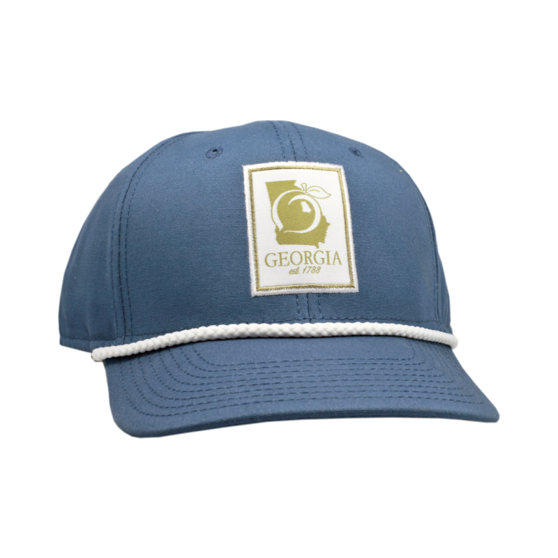 State Patch Elberta Canvas Hat