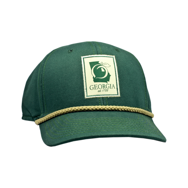 State Patch Elberta Canvas Hat