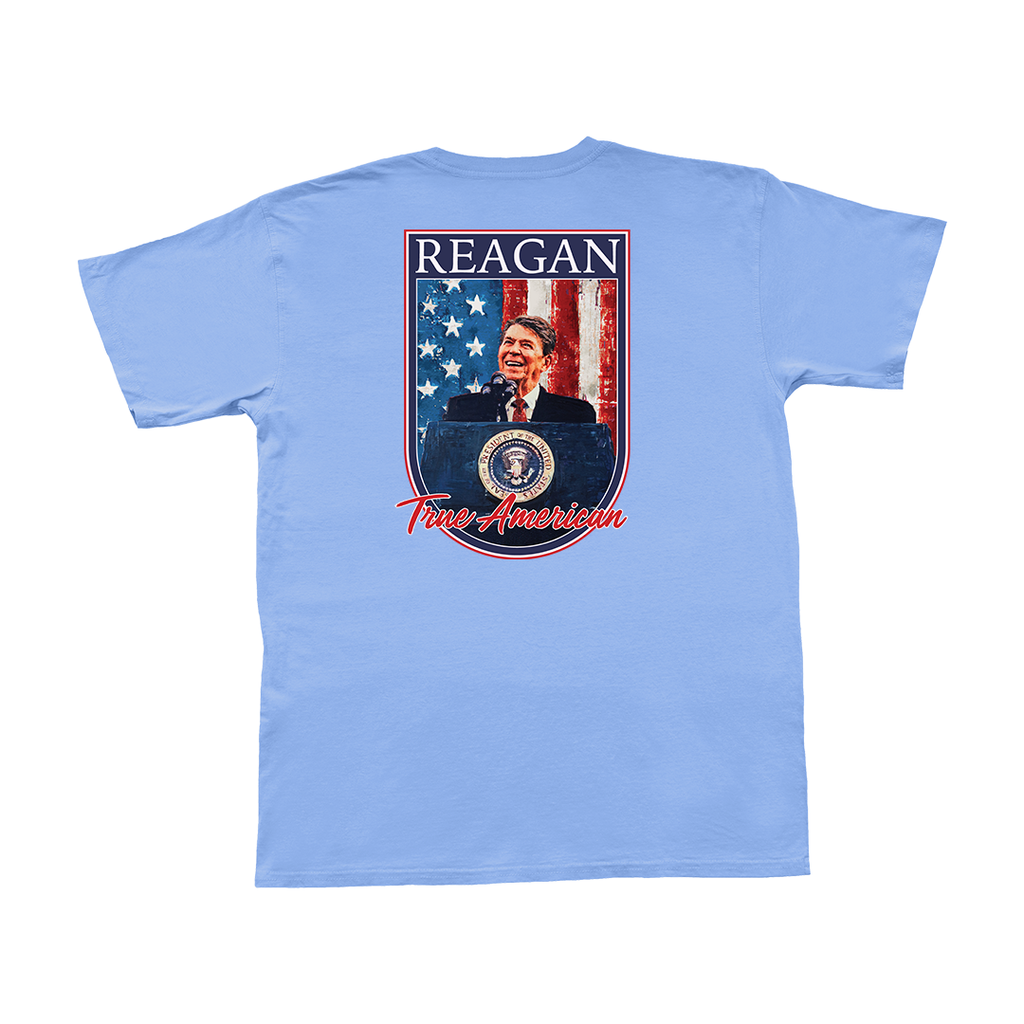 Reagan- True American Short Sleeve Pocket Tee
