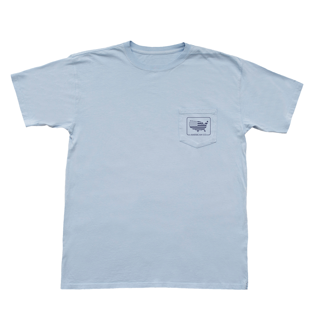 Reagan True American Short Sleeve Pocket Tee