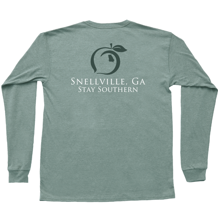 Snellville, GA Hometown Long Sleeve Pocket Tee