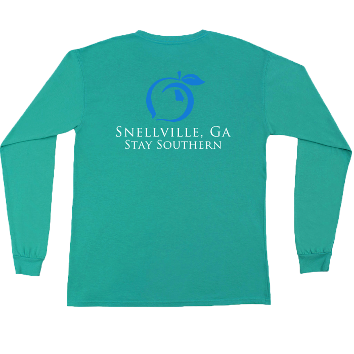 Snellville, GA Hometown Long Sleeve Pocket Tee