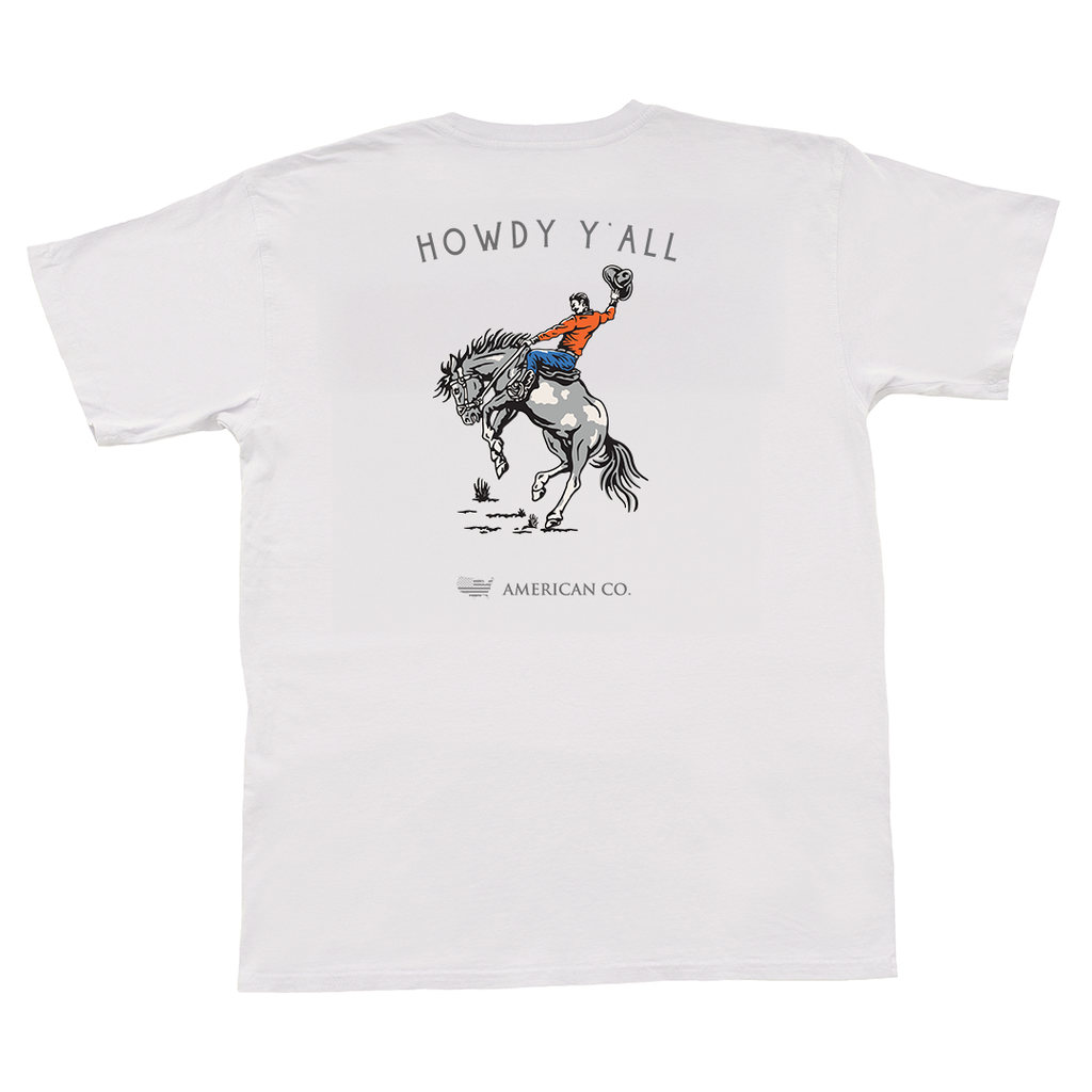 The American Rodeo Short Sleeve Pocket Tee