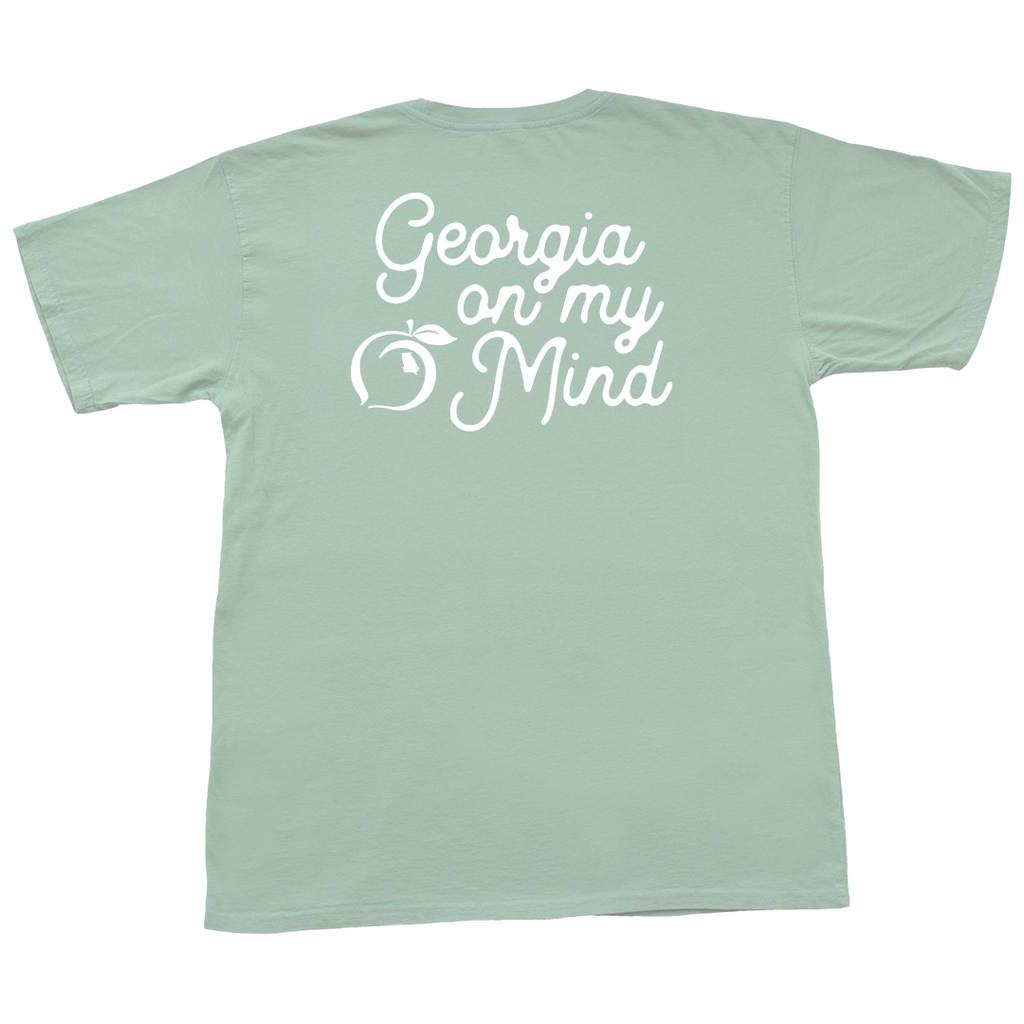 Georgia On My Mind Short Sleeve Pocket Tee