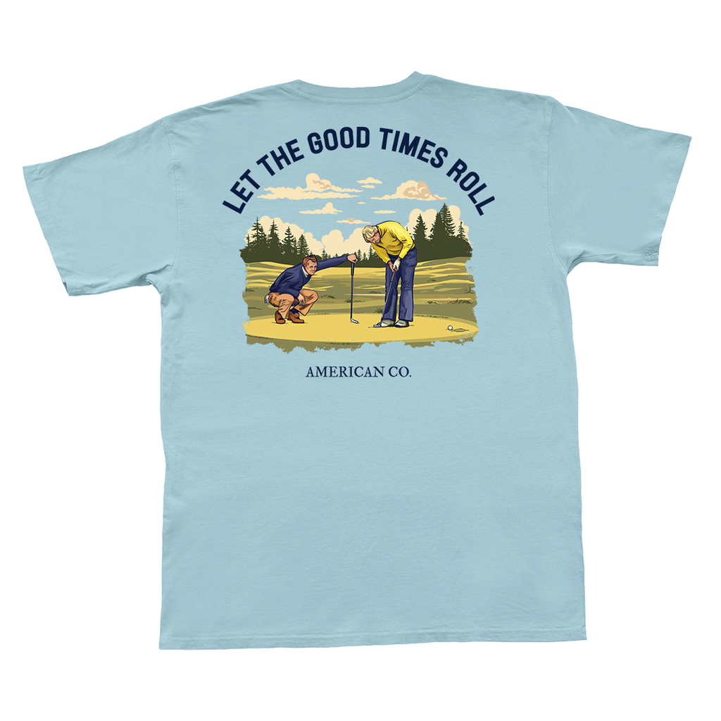 Let the Good Times Roll Short Sleeve Pocket Tee