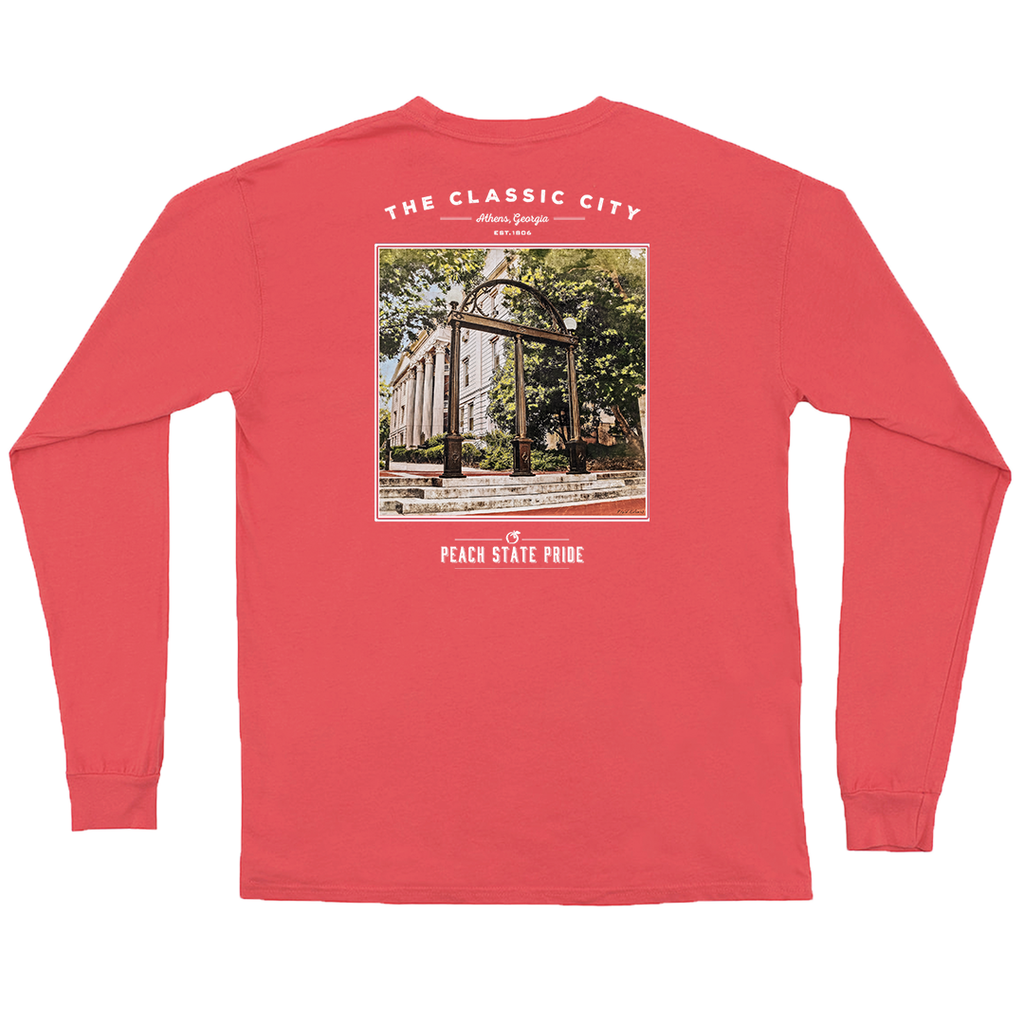 North Campus Long Sleeve Pocket Tee