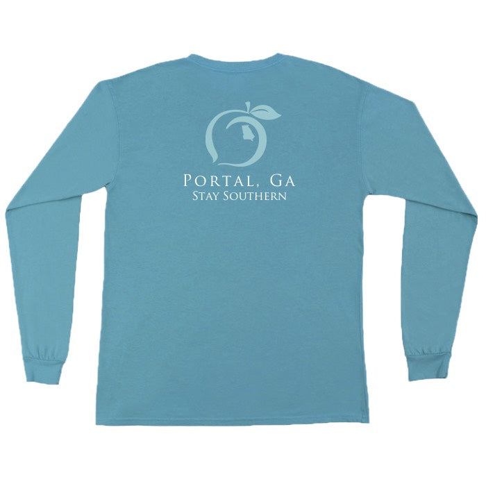Portal, GA Long Sleeve Hometown Pocket Tee