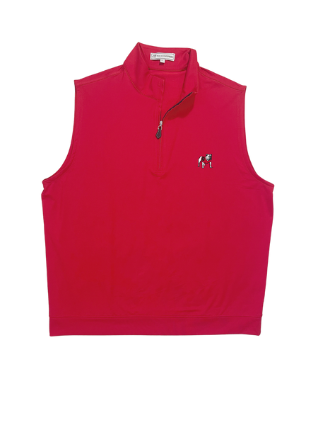 UGA Red 1/4 Zip Performance Vest – Peach State Pride