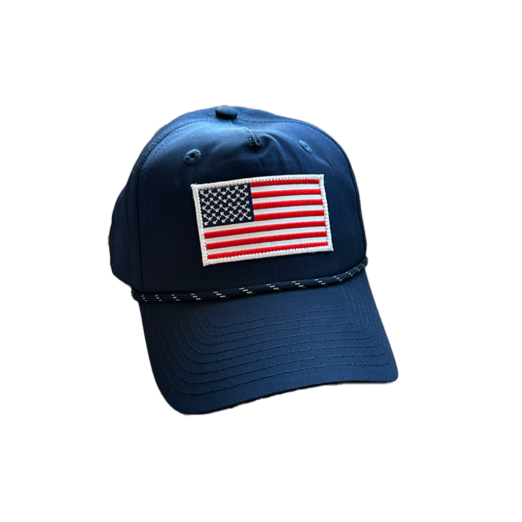 USA Flag Performance Hat