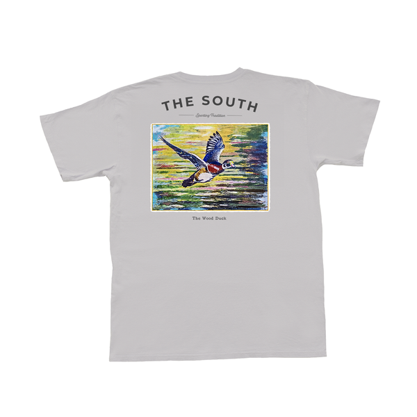 Wood Duck Short Sleeve Pocket Tee – Peach State Pride