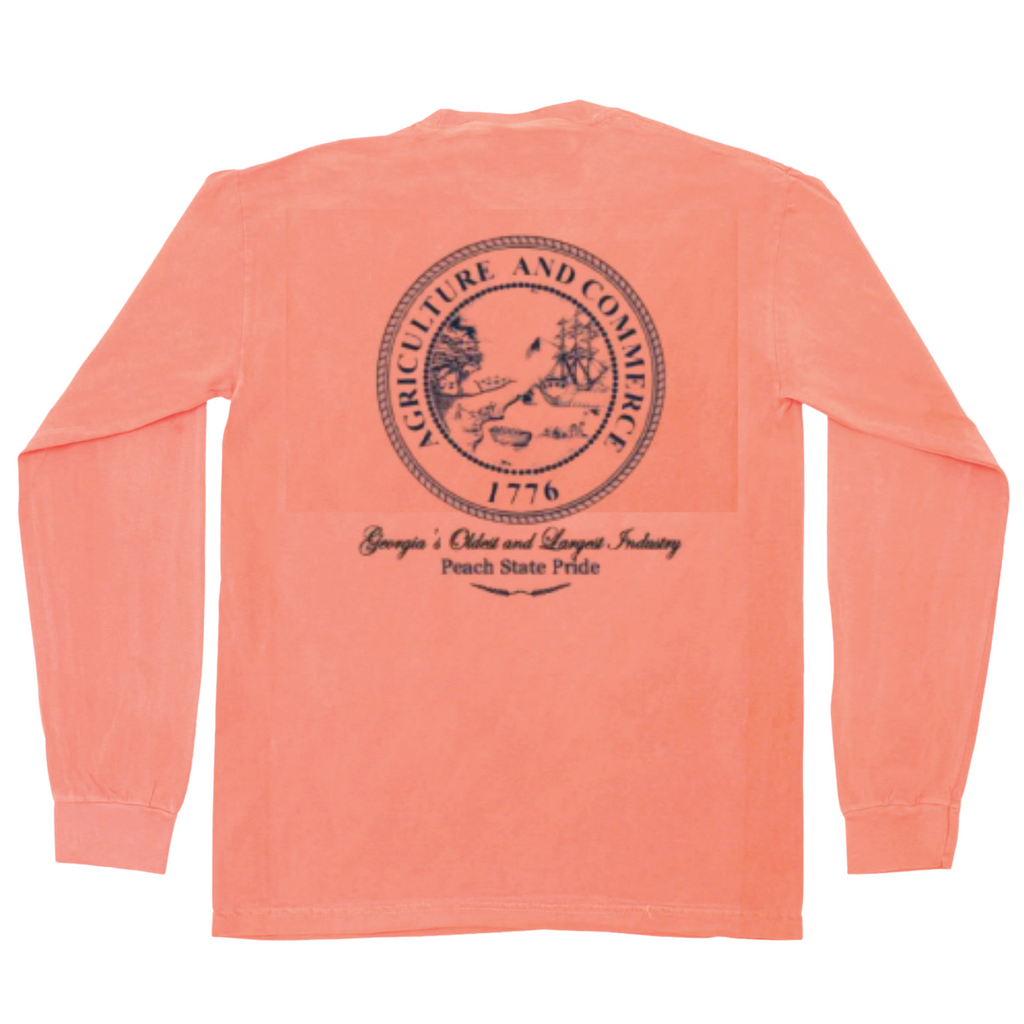 SALE - Agriculture & Commerce Long Sleeve Pocket Tee