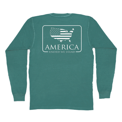 American Co. Ronald Reagan Long Sleeve Pocket Tee