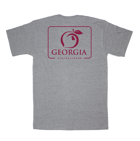 Georgia Flag Long Sleeve Tee