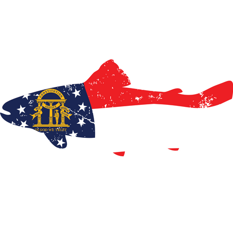 Georgia Southern Strutting Eagle Decal Sticker