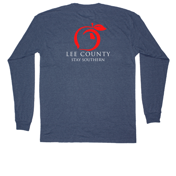 Lee County Long Sleeve Hometown Pocket Tee