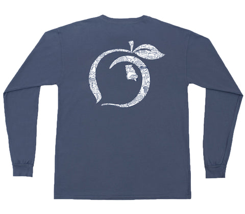 Support Local Farmers Long Sleeve Pocket Tee