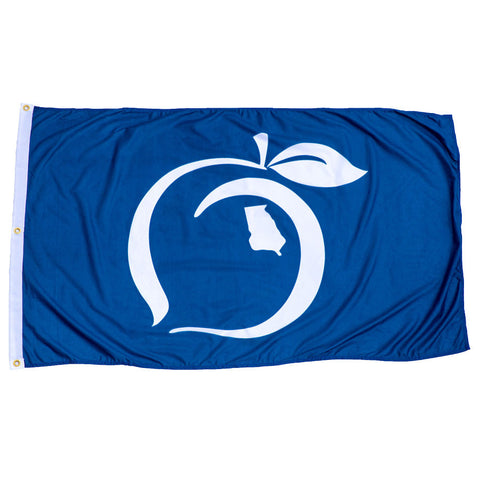Peach State Pride Flag Decal