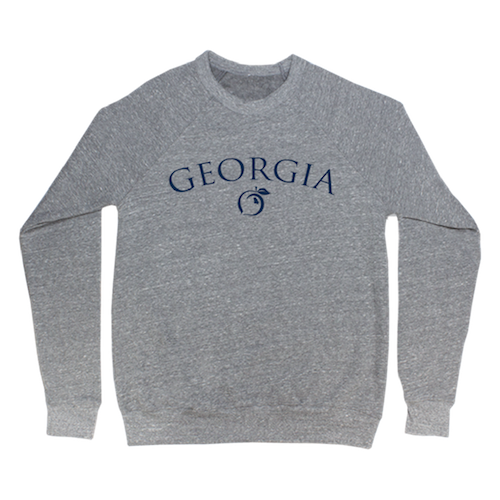 Georgia Peach Mid Weight Sweatshirt Peach State Pride