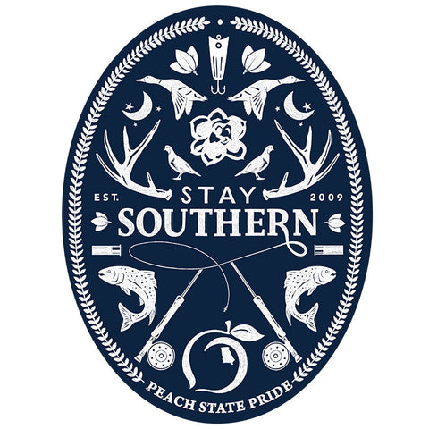 Georgia Southern Screaming Eagle Decal Sticker