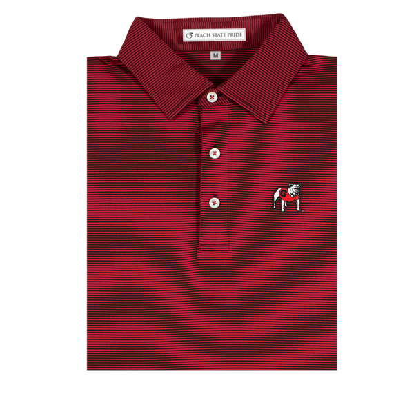 AQUX ポロパン Puppy Logo Guard Polo Red M Men's Regular Fit Polo