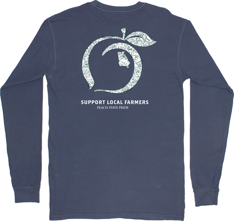 Youth Agriculture & Commerce Long Sleeve Pocket Tee