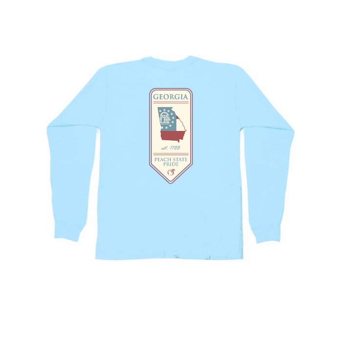 YOUTH Elberta Long Sleeve Pocket Tee