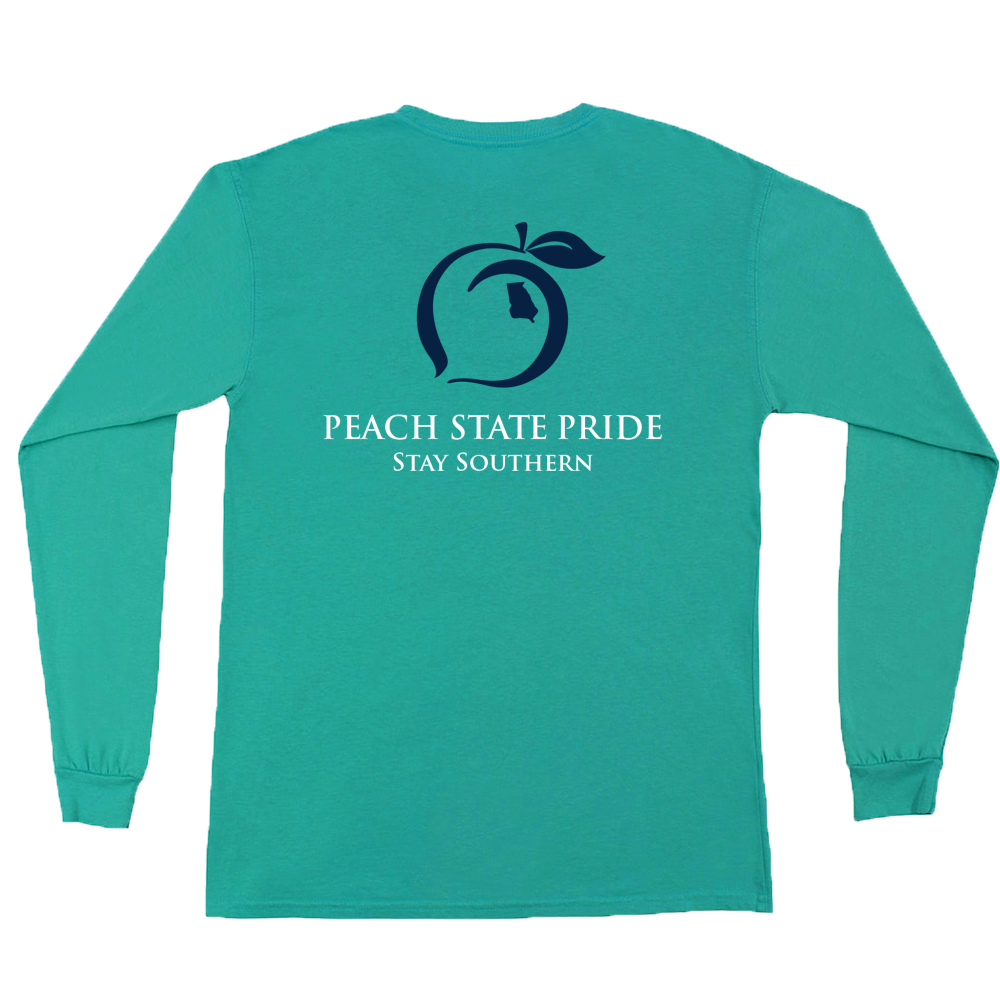 Classic Stay Southern Long Sleeve Pocket Tee