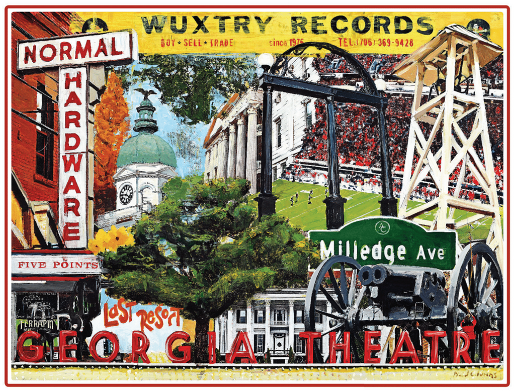 Classic City Establishments Long Sleeve Pocket Tee